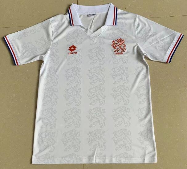 1995 Netherlands Retro Away Kit Soccer Jersey